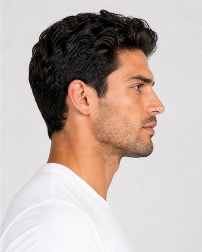 Enzo, right profile